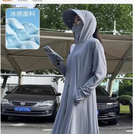 ÁO CHỐNG NẮNG DÁNG DÀI NỮ - si 166k