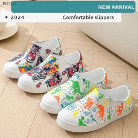 GIÀY NHỰA NATIVE HOẠ TIẾT CHO BÉ-Sỉ 106k 