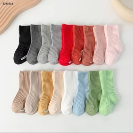 SET 3 ĐÔI TẤT CHO BÉ   - Sỉ 59k/1 set 3 đôi phân biệtmàu trai/ gái 