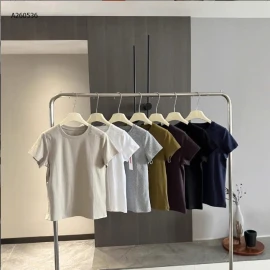 ÁO THUN CỔ TRÒN QC- sỉ 120k