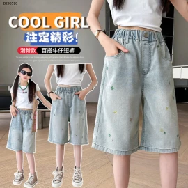 Quần sooc jean bé gái-Sỉ 95k