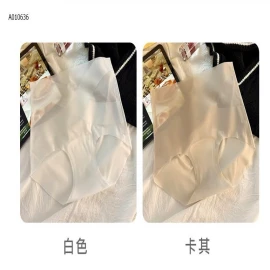 QUẦN CẠP CAO GEN BỤNG BĂNG LỤA  - Sỉ 90k/1 set 5 chiếc mix màu 