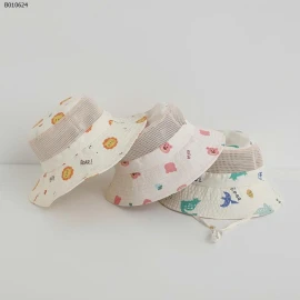 MŨ CHỐNG NẮNG CHO BÉ VÀNH RỘNG- sỉ 75k
