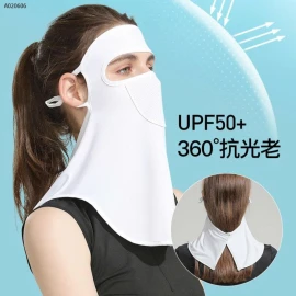 KHẨU TRANG CHỐNG NẮNG KÈM MŨ NGĂN TIA UV -sỉ 70k