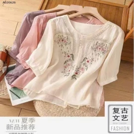 ÁO ĐŨI CỔ TRÒN -sỉ 120k