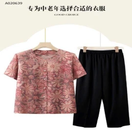BỘ MẶC NHÀ  CHO BÀ CHO MẸ - SỈ 215K