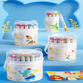  HỘP BÚT SÁP LỤA 2IN1- sỉ 120k