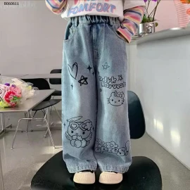 QUẦN JEAN DÀI CHO BÉ GÁI- sỉ 106k