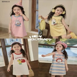  VÁY SUÔNG SÁT NÁCH CHO BÉ GÁI -Sỉ 60k