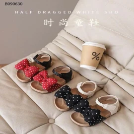 SANDAL NƠ CHẤM BI BELLANEWMAN BG -sỉ sz 23-28: 130k  sz 29-34: 140k 