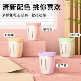 CỐC ĐỰNG HOA QUẢ KÈM DĨA - Sỉ 79k/SÉT 4C mix 4 màu 