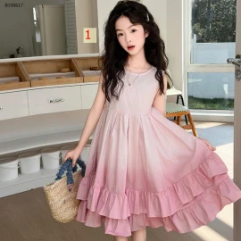 VÁY PHA MÀU BÉ GÁI SZ LỚN-sỉ 225k