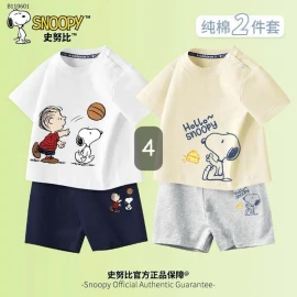 SET 2 BỘ TRẺ EM SNOOPY- sỉ 230k/set 2 bộ như hình
