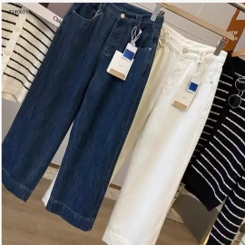 QUẦN JEAN ỐNG ĐỨNG NỮ   - sỉ 162k