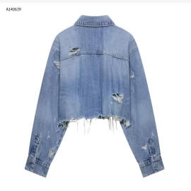 ÁO KHOÁC JEAN RÁCH KASLEAD NỮ - sỉ 299k