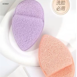 SET 5 BÔNG MÚT RỬA MẶT BỌT BIỂN- sỉ 45k/set 5c mix màu