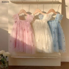 VÁY SÁT NÁCH ĐÍNH BƯỚM BG-Sỉ 179k