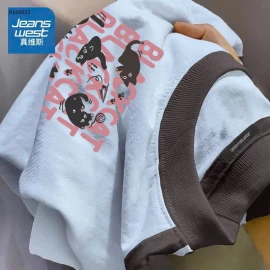 Áo thun Unisex “Black Cat Squad” siêu xinh nhà Jeanswest  - sỉ 155k