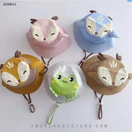 MŨ VÀNH TRÒN HÌNH ĐỘNG VẬT ĐÁNG YÊU  - sỉ 89k