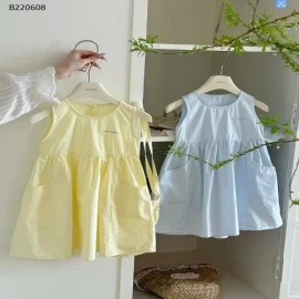 Váy cotton mùa hè cho bé-Sỉ 135k