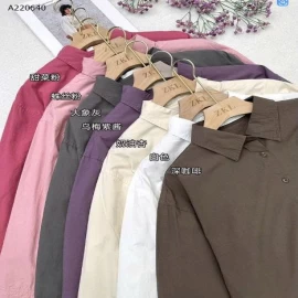 ÁO SƠ MI THÊU - sỉ 142k