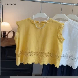 ÁO PHỐI REN ANNA- sỉ 164k