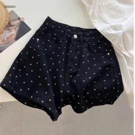 QUẦN SHORT CHẤM BI HOA NỮ   - sỉ 130k