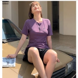 BỘ BƠI THỂ THAO CỘC TAY NỮ - sỉ 120k