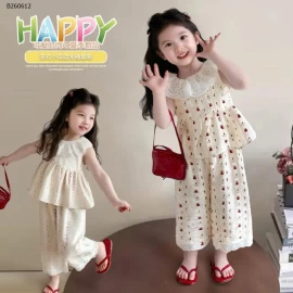 SET BỘ BÉ GÁI-Sỉ Sz 80-110 giá 88k Sz 120 -150 giá 105k