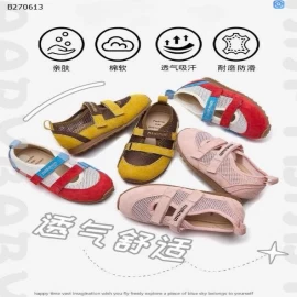 GIÀY LƯỚI QUAI DÁN BG- Sỉ 🌸 giá  sz 24-25: 141k sz 26-30: 151k sz 31-34: 160k