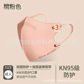 100 KHẨU TRANG KHÁNG KHUẨN 3D KN95 - Si 82k/1 set 100 chiếc là 1 màu hoặc mix màu 