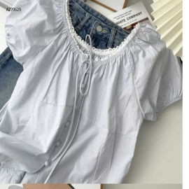 SƠ MI CỔ TRÒN TAY BỒNG - sỉ 149k