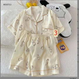 PIZAMA CỘC MẶC NHÀ  - sỉ 109k