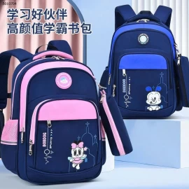 BALO HỌC SINH KÈM HỘP BÚT BOBDOG-Sỉ sz nhỏ 37x28x14cm(lớp 1-2) si 218k  sz to 40x30x16cm (lớp 3-6) sỉ 235k 