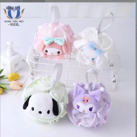 SET 3 BÔNG TẮM SANRIO  - sỉ 53k/set 3 miếng mix