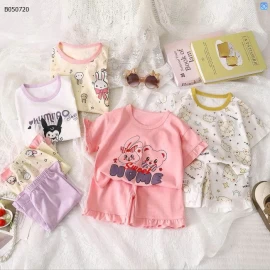 SET THUN MẶC NHÀ CHO BÉ-Sỉ giá 72k-1 bộ