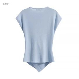 ÁO MONTOGHI DỆT KIM MỎNG SÁT NÁCH VẠT CHÉO -Sỉ giá 155k