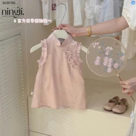 VÁY CÁCH ĐIỆU BÉ GÁI NINGLI-Sỉ giá 130K