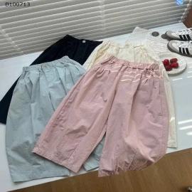 Quần chống muỗi màu trơn  bé gái  nhà AMBB -Sỉ giá Sz 90-150 # 159k Sz 160 #170k. Sz 170 # 183k