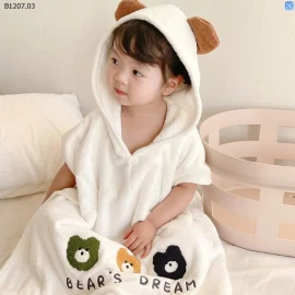 ÁO CHOÀNG TẮM CHO BÉ -Sỉ giá 96k