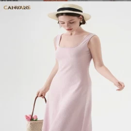 VÁY 2 DÂY CANVAUS CAO CẤP NEW SIÊU ĐẸP  - sỉ 275k