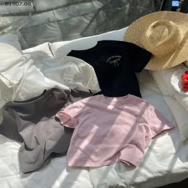 Áo thun nơ sau lưng nhà AMBB - sỉ giá  size 100-150 giá 99k size 160 giá 110k