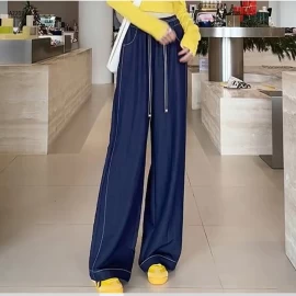 QUẦN ỐNG RỘNG CẠP CHUN ANNA  - sỉ 196k