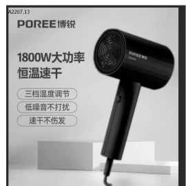 MÁY SẤY TÓC POREE 1800W  - sỉ 149k