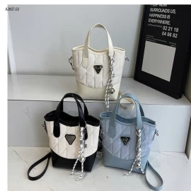  TÚI XÁCH THỜI TRANG KÈM MẶT DÂY CHHUYỀN CHO NỮ  -Sỉ 140k