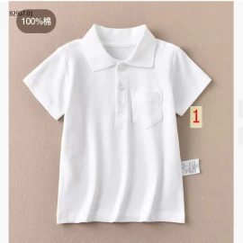 Áo phông cổ sen bé gái-Sỉ giá 135k