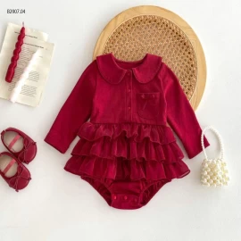 BODY ĐỎ CỔ SEN-Sỉ giá 160k