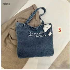 TÚI TOTE DENIM CHO NỮ- sỉ 98k