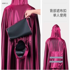 ÁO MƯA TRÙM KÍN ĐẦU- Sỉ  Giá: màu 1-4: loại 1 đầu : 150k màu 5-8 : loại 2 đầu : 163k