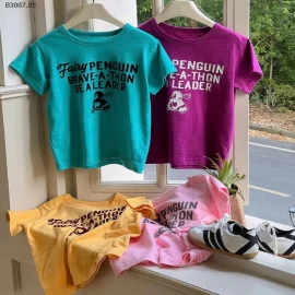 ÁO THUN CHỮ CỘC TAY  COTTON XƯỚC AMBB - Sỉ giá 75k